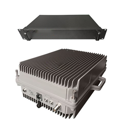  九所镇350M PDT消防集群警用数字光纤直放站近远端机