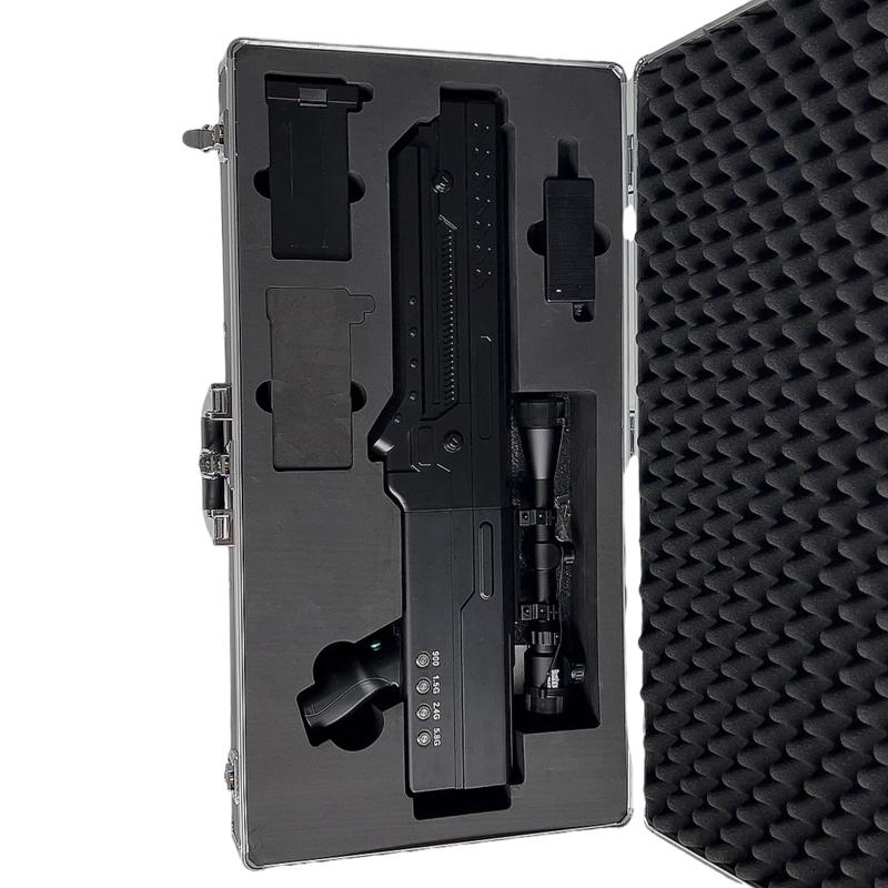  九所镇手持便携式枪型低空防御反制四通道B型