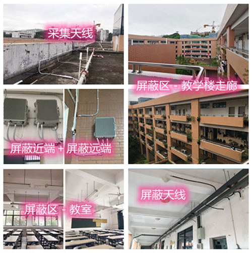  九所镇某中学考场屏蔽案例（数字信令级）